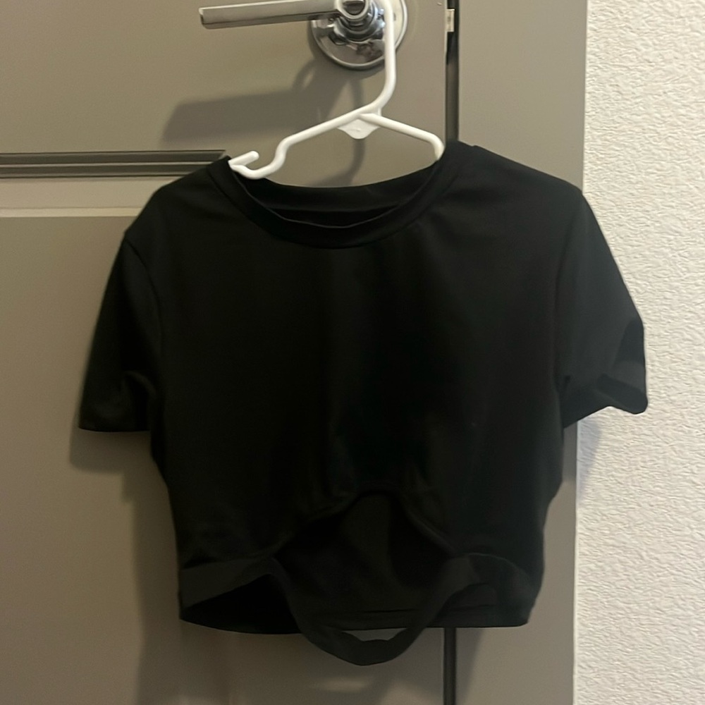 Cut-Out Crop Top